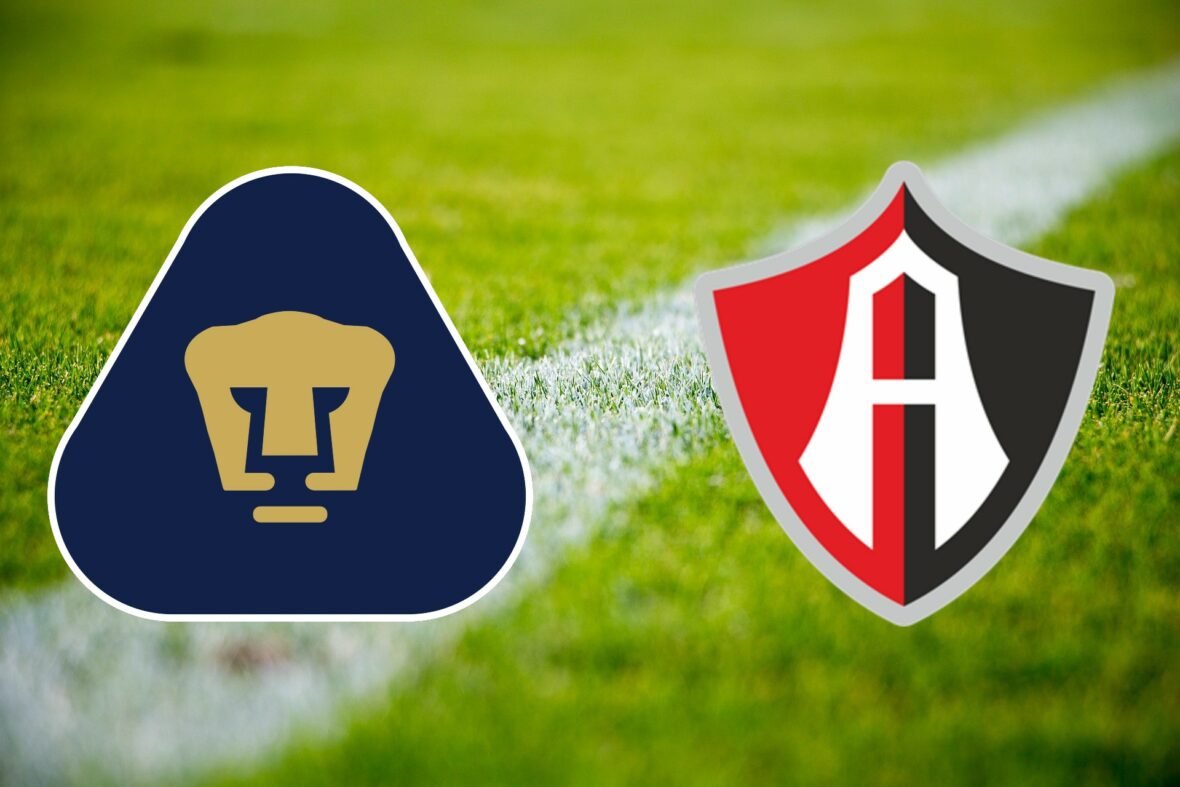 logos de pumas y atlas clausura 2025 liga mx