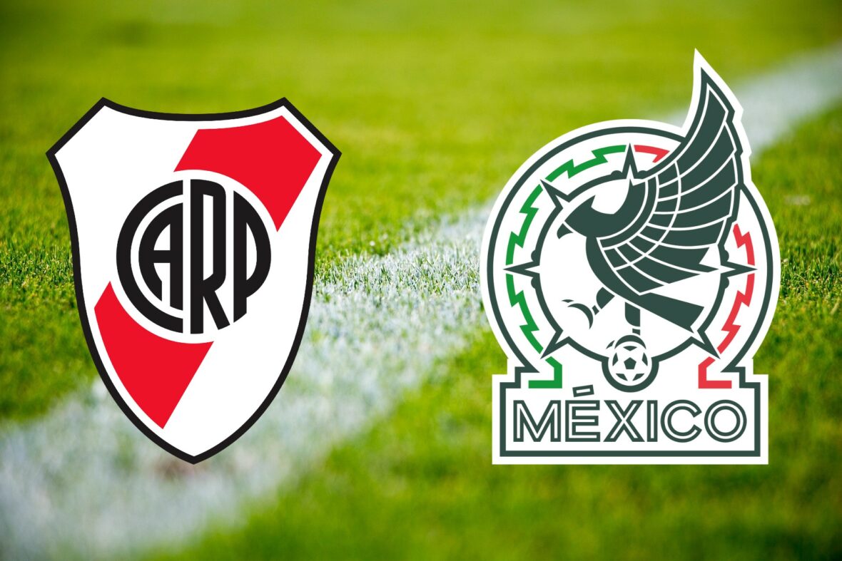 river plate seleccion mexico logos amistoso