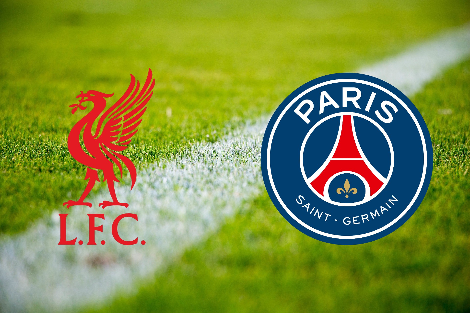 liverpool reds paris saint germain psg logos champions league 2024 2025