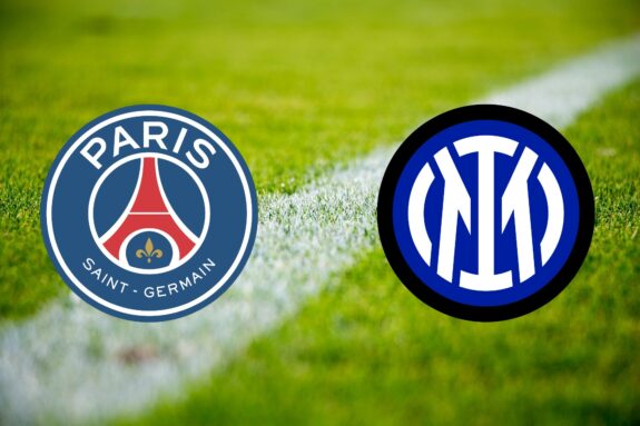 logos psg paris saint germain inter de milan uefa champions league final liga de campeones uefa 2025